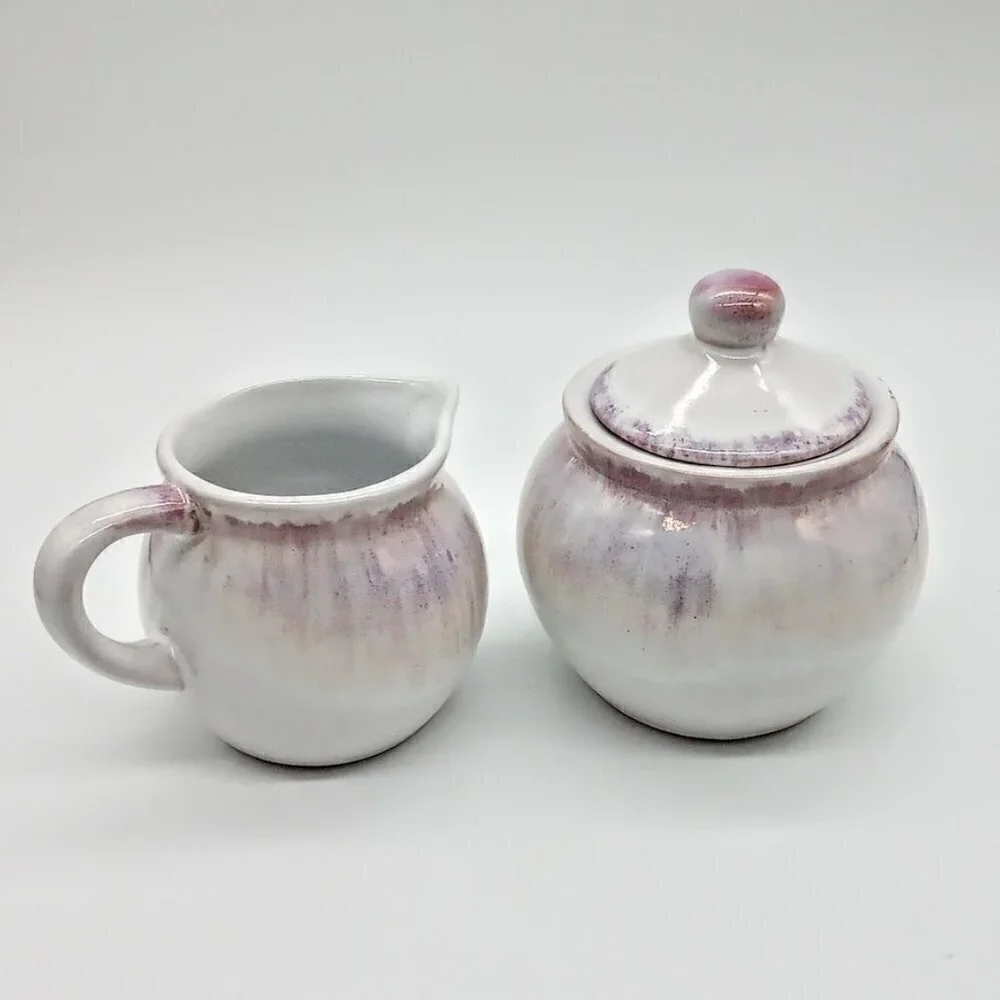 Sheffield Home Ceramic Cream & Sugar Set NIB